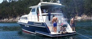 Fiestas en la Mar cerca de Pontevedra